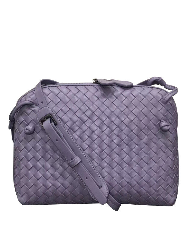 Bottega Veneta Shoulder Bag Lambskin Light Purple